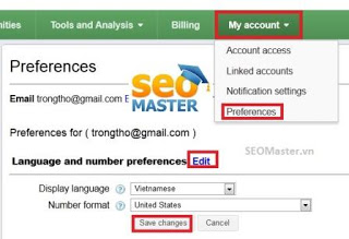 sử dụng google keyword planner