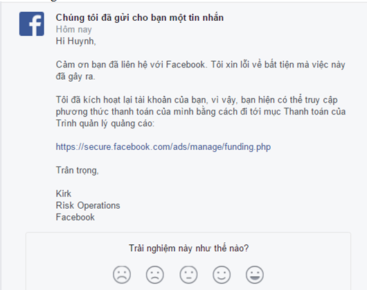 quảng cáo facebook mất phí 