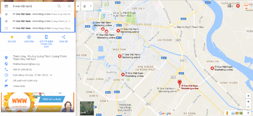 bản đồ doanh nghiệp