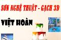 Nhà phân phối sơn tường cao cấp - Gạch ốp lát 3D nghệ thuật tại Thanh Hóa